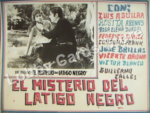 ROSITA ARENAS/EL MISTERIO DEL LATIGO NEGRO